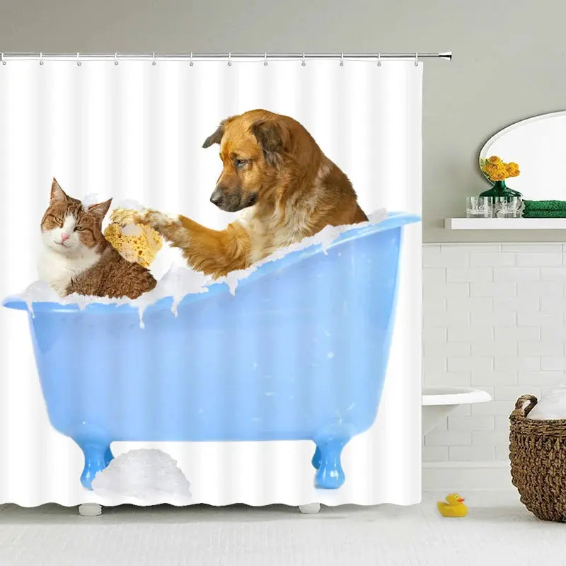Rideau de douche, Duo Bain RideauxDeDouche.com