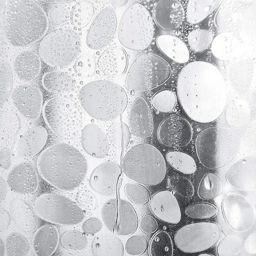 Rideau de douche, Galets Transparents RideauxDeDouche.com