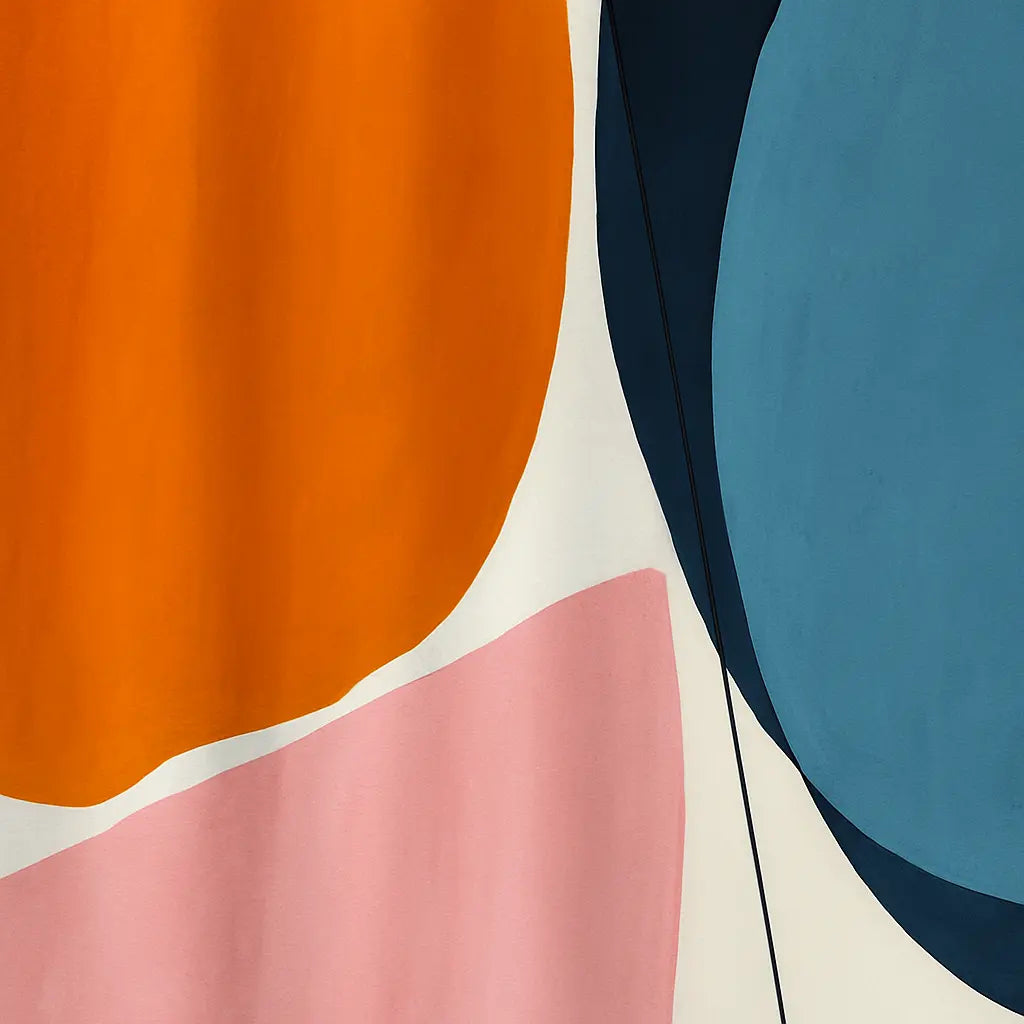 Rideau de douche mur de couleurs imperméable